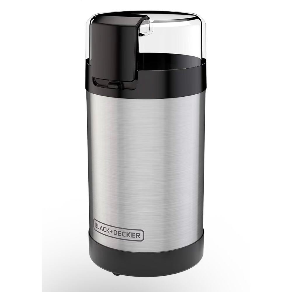 BLACK+DECKER One Touch Coffee Grinder, 2/3 Cup Coffee Bean Capacity